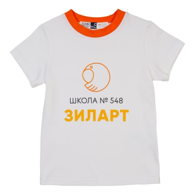 Футболка с эмблемой школы